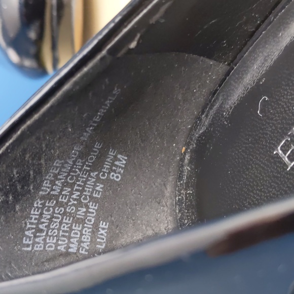 Franco Sarto Black Patent Leather Pumps with Platform size 8.5 - Picture 6 of 8